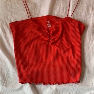 Spaghetti strap tank top